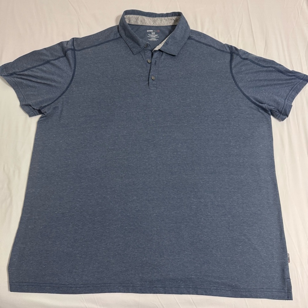 SWISSTECH Men’s Polo Style Golf Shirt, Size 3XL, EUC